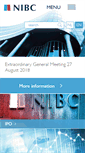 Mobile Screenshot of nibc.com